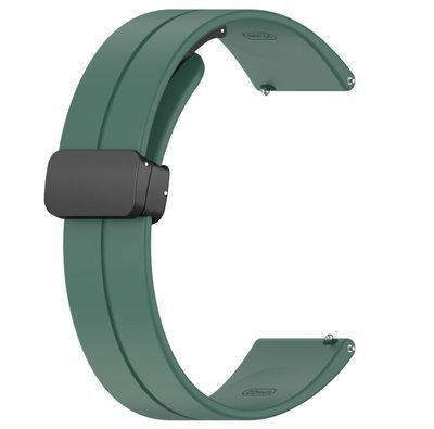 Ремінець CDK для Garmin Vivomove Sport | 20mm Silicone Sport Magnetic (016443) (dark green) 019897-434 фото