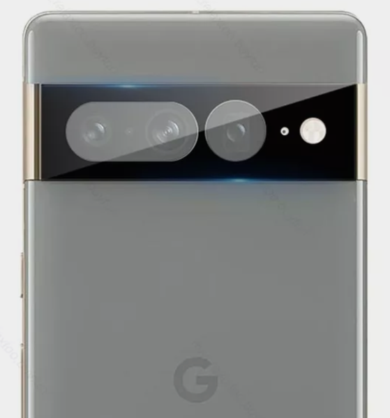 Защитное стекло на камеру DK 3D Color Glass для Google Pixel 7 Pro (black) 015186-062 фото