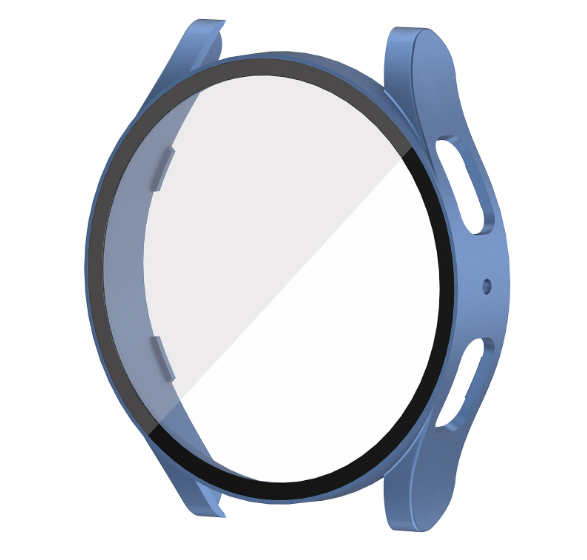 Чохол-накладка CDK Пластик Soft-Touch Glass Full Cover для Samsung Watch4 (R870/R875)44mm (015087) (dark 015088-132 фото