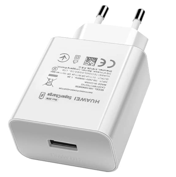 Зарядний пристрій Super Charge USB 40 W / 4 A для Huawei (OEM) (white) 015543-162 фото