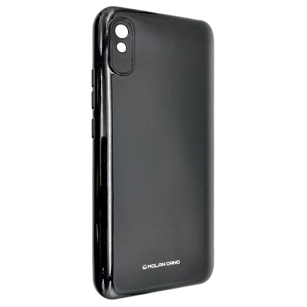 Чехол-накладка Silicone Molan Cano Jelly Case для Xiaomi Redmi 9A (black) 010587-076 фото