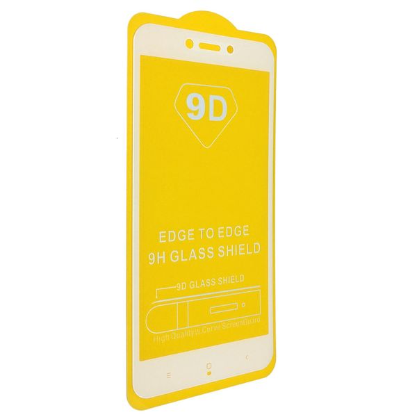 Защитное стекло DK Full Glue 9D для Xiaomi Redmi 4X / 5A / GO (white) 08030-725 фото