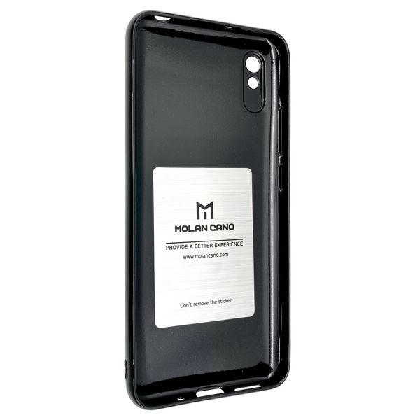 Чехол-накладка Silicone Molan Cano Jelly Case для Xiaomi Redmi 9A (black) 010587-076 фото