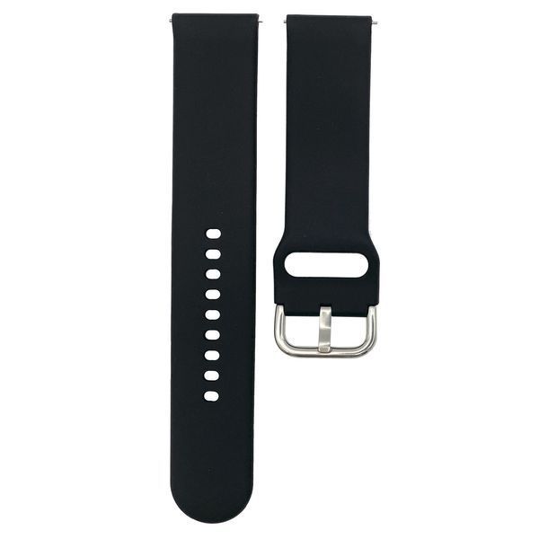 Ремінець CDK для Oppo Watch X | "L" 22mm Silicone Sport Band Classic (011018) (black) 019238-124 фото