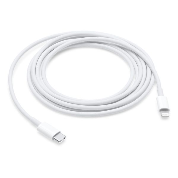 Кабель USB-C на Lightning (2 m) для Apple (OEM) (white) 011434-407 фото