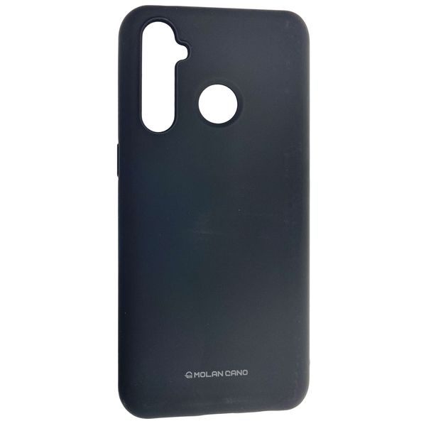 Чохол-накладка Silicone Hana Molan Cano SF Jelly для Realme 5 Pro / Q (black) 010077-076 фото