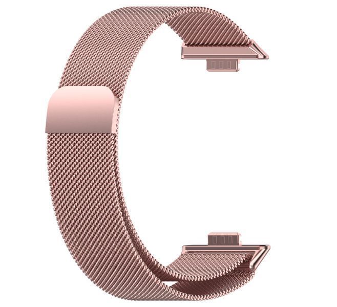 Ремешок 3шт CDK для Huawei Watch Fit 4 | Metal Milanese Loop Magnetic (017793) (pink rose) 021999-328 фото