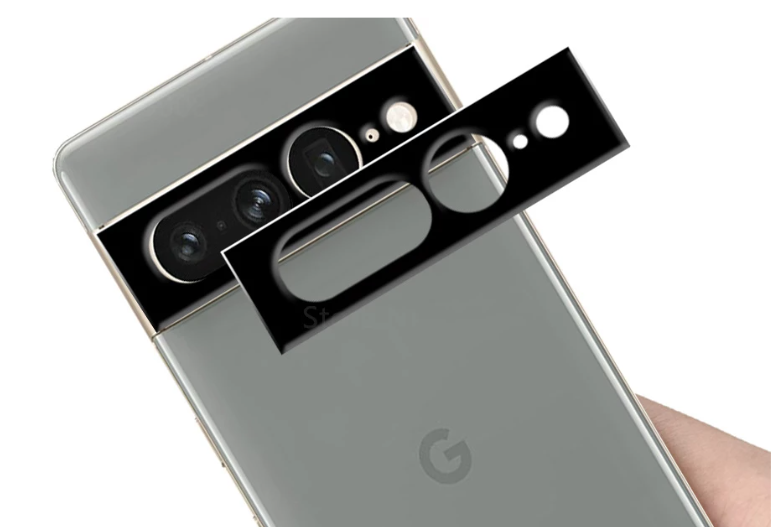 Захисне скло на камеру DK 3D Color Glass для Google Pixel 7 Pro (black) 015186-062 фото