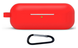 Чехол-накладка DK Silicone Candy Friendly с карабином для Huawei FreeBuds 3i (011399) (red) 011399-074 фото 3