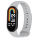 Ремінець CDK для Xiaomi Mi Smart Band 9 Ceramic | Silicone Sport Band (015812) (grey) 018014-385 фото 1