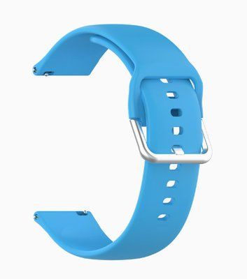 Ремешок CDK для Samsung Gear S3 Frontier | "L" 22mm Silicone Sport Band Classic (011018) (sky blue) 011643-966 фото