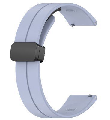 Ремінець CDK для Garmin Approach S12 | 20mm Silicone Sport Magnetic (016443) (lilac) 019981-130 фото
