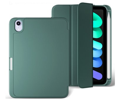 Чохол-книжка DK Еко-шкіра силікон Smart Case Слот Стилус для Apple iPad mini 8.3" 6gen 2021 (A2568) (green) 013752-573 фото