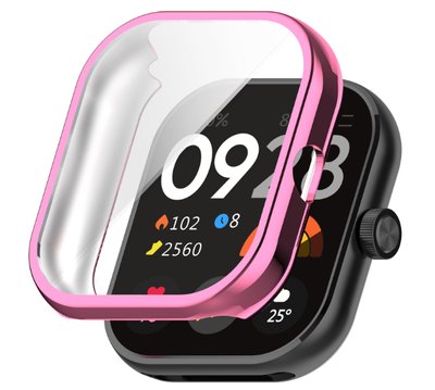 Чехол-накладка DK Silicone Face Case для Xiaomi Redmi Watch 4 (pink rose) 017524-328 фото