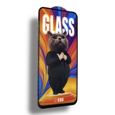 Защитное стекло CDK Full Glue Cat ESD Anti-Dust для Samsung Galaxy S23 FE (S711) (016179) (black) 017639-062 фото