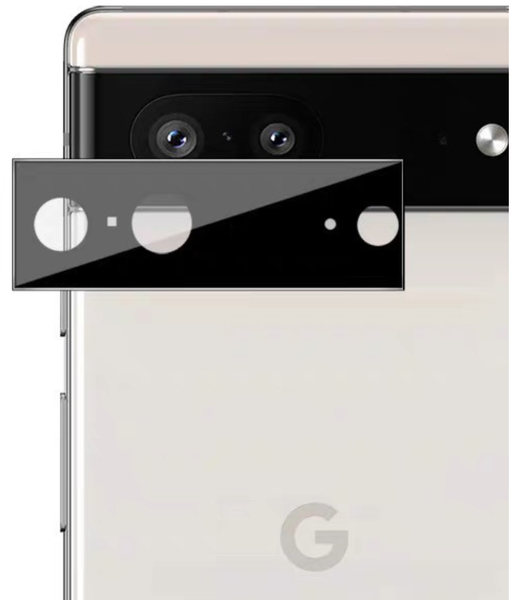 Защитное стекло на камеру DK 3D Color Glass для Google Pixel 7 (black) 015185-062 фото