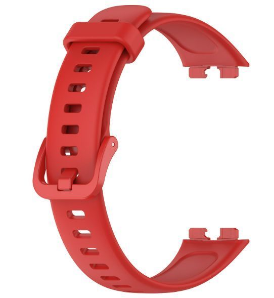 Ремінець 2 шт CDK для Huawei Band 10 | Silicone Sport Band Classic (016235) (red) 021838-126 фото