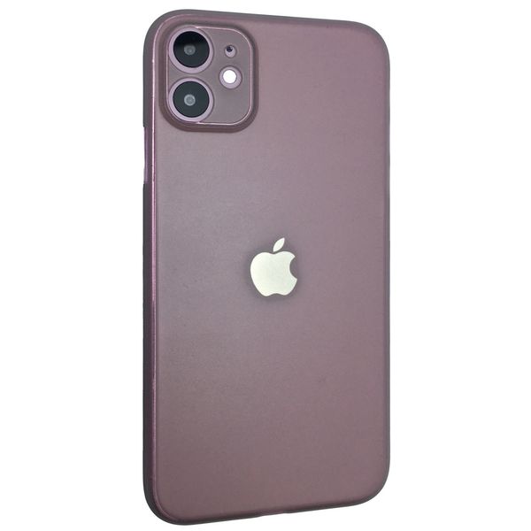 Чохол-накладка Plastic Ultra Slim для Apple iPhone 11 (grey) 09731-134 фото