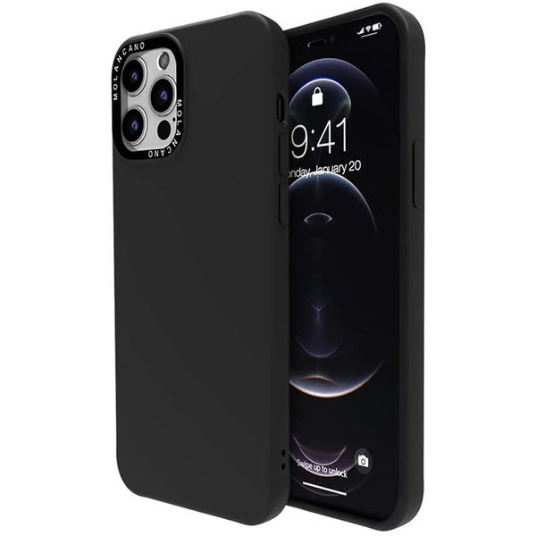 Чехол-накладка Silicone Molan Cano SF Jelly MIXXI для Apple iPhone 13 Pro (black) 013523-076 фото