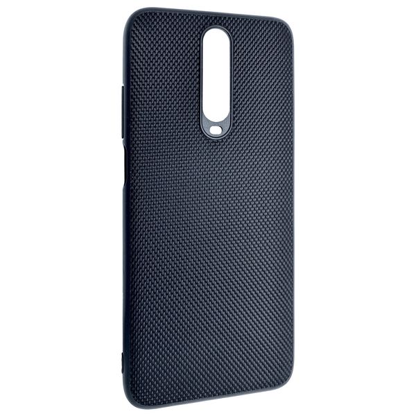 Чохол-накладка DK Nylon Silicone Case для Xiaomi Redmi K30 / Poco X2 / Mi 10T (black) 09907-076 фото