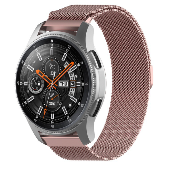 Ремінець CDK для Samsung Active (R500) 40mm | 20mm Metal Milanese Loop Magnetic (09649) (pink rose) 011792-328 фото