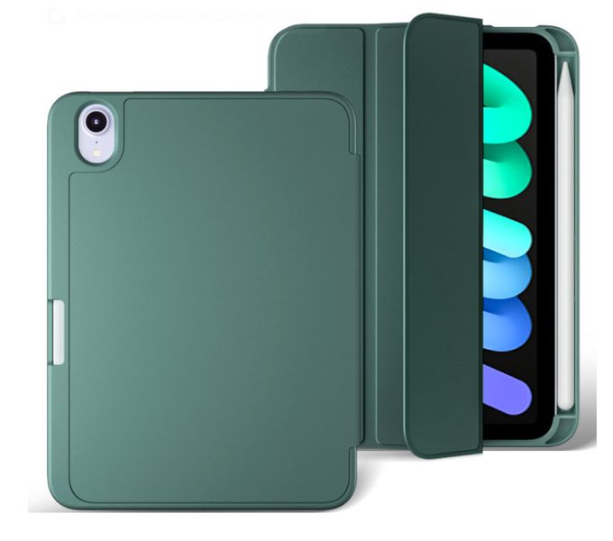 Чехол-книжка DK Эко-кожа силикон Smart Case Стилус для Apple iPad mini 8.3" 6gen 2021 (A2567/ A2568) (green) 013752-573 фото