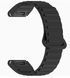 Ремінець CDK для Garmin Epix Pro (Gen 2) 47mm | 22mm Silicone Shaped Magnetic Band (019626) (black) 019700-124 фото 1