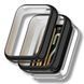 Чехол-накладка 2шт CDK для Xiaomi Mi Smart Band 9 Pro | Silicone Face Case (018828) (black) 023151-124 фото 1