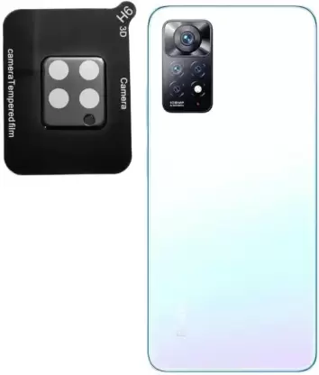 Защитное стекло на камеру DK 3D Color Glass для Xiaomi Redmi Note 11 Pro / Note 11 Pro 5G / Note 11E (black) 013336-062 фото