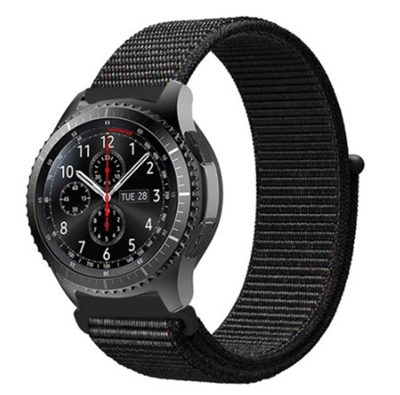 Ремінець CDK для Samsung Active (R500) 40mm | 20mm Nylon Sport Loop (012415) (black) 012476-124 фото
