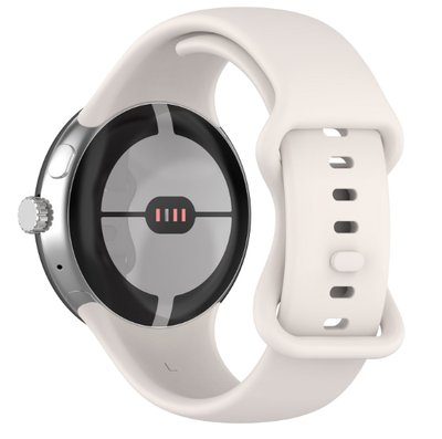 Ремінець CDK силікон Sport Band Double Loop "S" для Google Pixel Watch 3 41 mm (017768) (ivory) 018081-008 фото