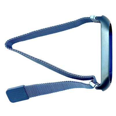 Ремінець DK Metal Milanese Loop Magnetic Squeeze для Xiaomi Mi Band 6 (blue) 10884-125 фото