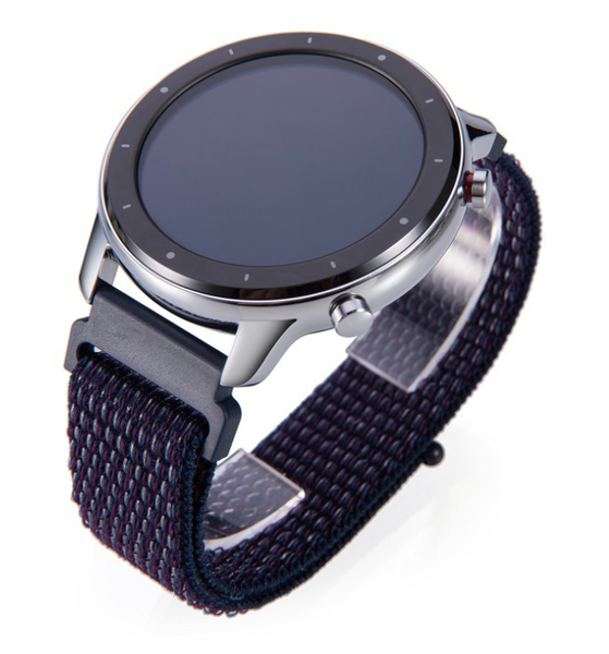 Ремешок CDK Nylon Sport Loop 22mm для Samsung Galaxy Watch3 (R840 / R845) 45mm (012416) (indigo) 012522-031 фото