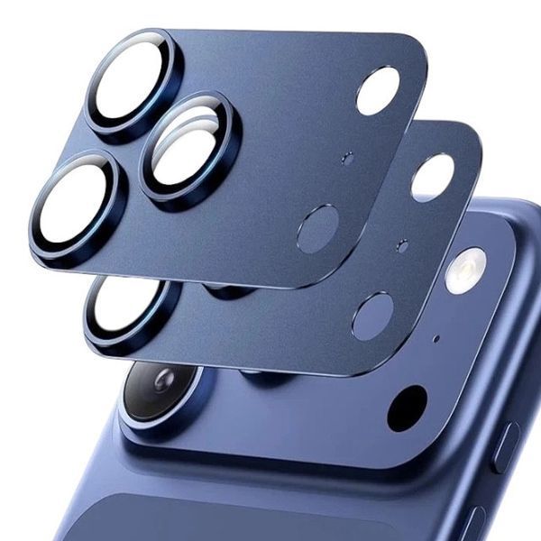 Захисне скло 2 шт CDK для Apple iPhone 17 Pro | на камеру Metal Armor (023230) (deep blue) 023264-122 фото