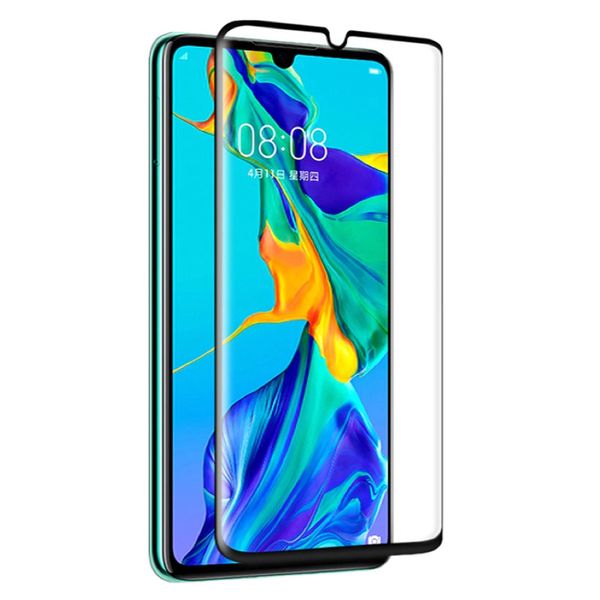 Захисне скло DK Full Glue 3D для Huawei P30 Pro (black) 014016-062 фото