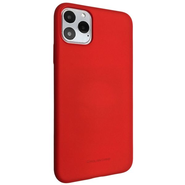 Чехол-накладка Silicone Hana Molan Cano SF Jelly для Apple iPhone 11 Pro (red) 09514-120 фото
