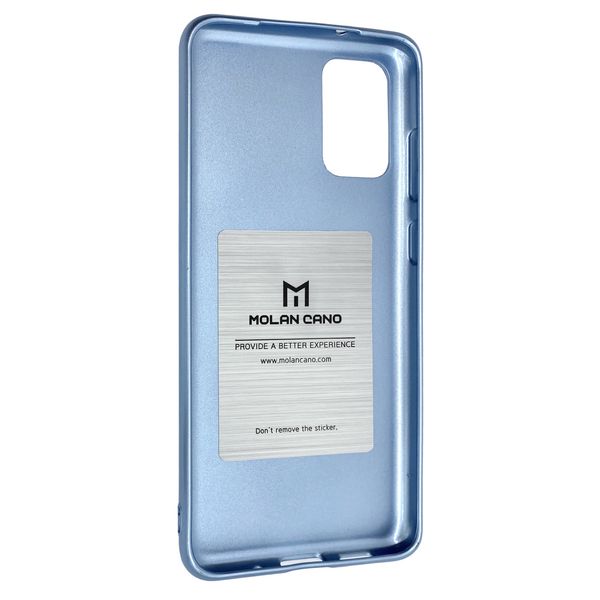 Чехол-накладка Silicone Molan Cano Jelly Case для Samsung Galaxy S20+ (SM-G985) (blue) 010068-077 фото