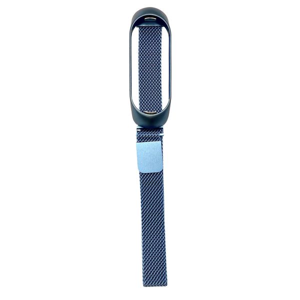 Ремешок DK Metal Milanese Loop Magnetic Squeeze для Xiaomi Mi Band 6 (blue) 10884-125 фото