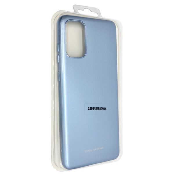 Чехол-накладка Silicone Molan Cano Jelly Case для Samsung Galaxy S20+ (SM-G985) (blue) 010068-077 фото