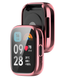 Чохол-накладка DK Silicone Face Case для Xiaomi Redmi Watch 3 Active / 3 Lite (pink rose) 016397-328 фото 2