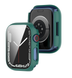 Чехол-накладка DK Пластик Soft-Touch Glass Full Cover для Apple Watch 45mm (green) 013559-133 фото 1