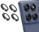 Защитное стекло DK для Motorola Edge 60 Pro | на камеру Lens Metal Ring Eagle Eye (022525) (black) 022525-062 фото 4