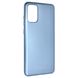 Чехол-накладка Silicone Molan Cano Jelly Case для Samsung Galaxy S20+ (SM-G985) (blue) 010068-077 фото 1