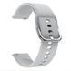 Ремінець CDK для Canyon Salt CNS-SW78 | "S" 20mm Silicone Sport Band Classic (012194) (grey) 019998-385 фото 1