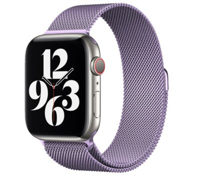 Ремешок CDK для Apple Watch Ultra 49mm (Series 1 / 2) | Металл Milanese Loop (05527) (purple) 018070-992 фото