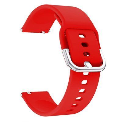 Ремешок CDK для Globex Smart Watch Me3 | "L" 20mm Silicone Sport Band Classic (09651) (red) 019845-126 фото