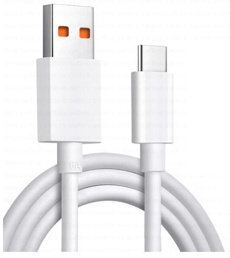 Кабель 2шт CDK Data Cable Turbo/Hyper Charge 120W 1m USB на Type-C / USB-C для Xiaomi (OEM) (015276) (white) 023076-407 фото