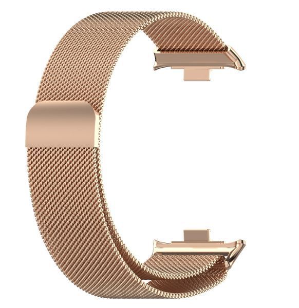 Ремінець CDK для Xiaomi Mi Smart Band 9 Pro | Metal Milanese Loop Magnetic (017123) (rose gold) 018663-229 фото