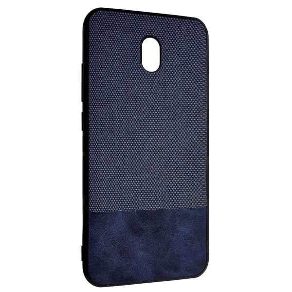 Чохол-накладка DK Silicone дляm Cotton Fabric для Xiaomi Redmi 8A (blue) 09802-077 фото