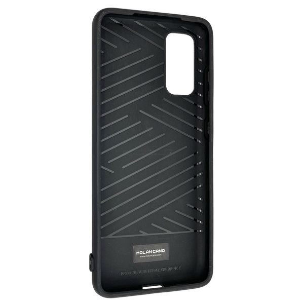 Чехол-накладка Silicone Molan Cano Jelline Bumper для Samsung Galaxy S20 (SM-G980) (black) 010079-076 фото